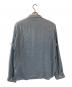 RRL (ダブルアールエル) リネンコットンチェックシャツ ブルー サイズ:L：15000円