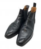 Crockett & Jonesクロケット＆ジョーンズ）の古着「サイドゴアブーツ」｜ブラック