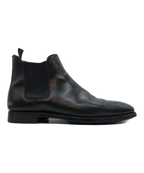 Crockett & Jones（クロケット＆ジョーンズ）Crockett & Jones (クロケット＆ジョーンズ) サイドゴアブーツ ブラック サイズ:８Eの古着・服飾アイテム