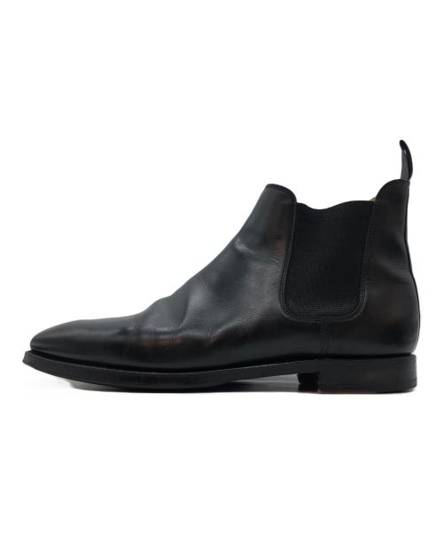 Crockett & Jones（クロケット＆ジョーンズ）Crockett & Jones (クロケット＆ジョーンズ) サイドゴアブーツ ブラック サイズ:８Eの古着・服飾アイテム