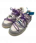 NIKE×OFFWHITEナイキ×オフホワイト）の古着「Dunk Low "Sail/Neutral Gray"」｜グレー