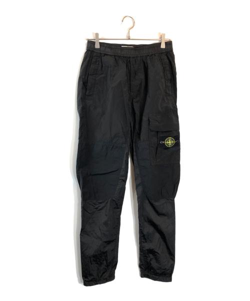 STONE ISLAND（ストーンアイランド）STONE ISLAND (ストーンアイランド) NYLON METAL RIPSTOP PANTS ブラック サイズ:W30の古着・服飾アイテム