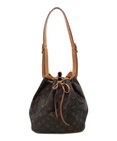 LOUIS VUITTON（ルイ ヴィトン）LOUIS VUITTON (ルイ ヴィトン) プチノエ ワンショルダーバッグ ブラウンの古着・服飾アイテム