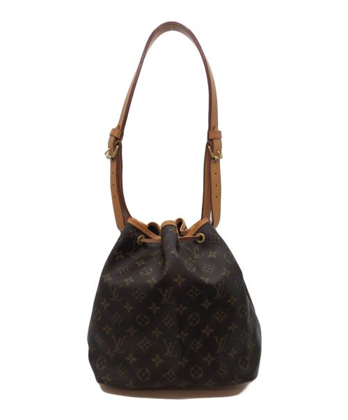 LOUIS VUITTON（ルイ ヴィトン）LOUIS VUITTON (ルイ ヴィトン) プチノエ ワンショルダーバッグ ブラウンの古着・服飾アイテム