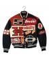 DIESEL（ディーゼル）の古着「J-BULC-PATCH JACKET」｜ブラック×レッド