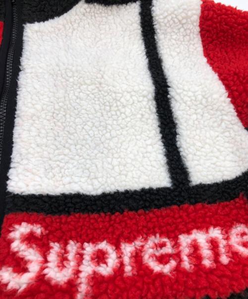 SUPREME（シュプリーム）Supreme (シュプリーム) Reversible Colorblocked Fleece Jacket マルチカラー サイズ:Mの古着・服飾アイテム