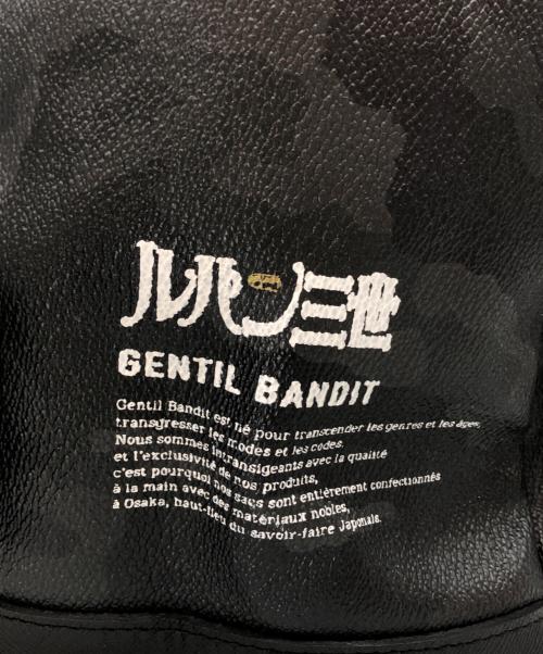 Gentil Bandit（ジャンティバンティ）GENTIL BANDIT (ジャンティバンティ) ルパン三世 (ルパンサンセイ) リュック ブラックの古着・服飾アイテム