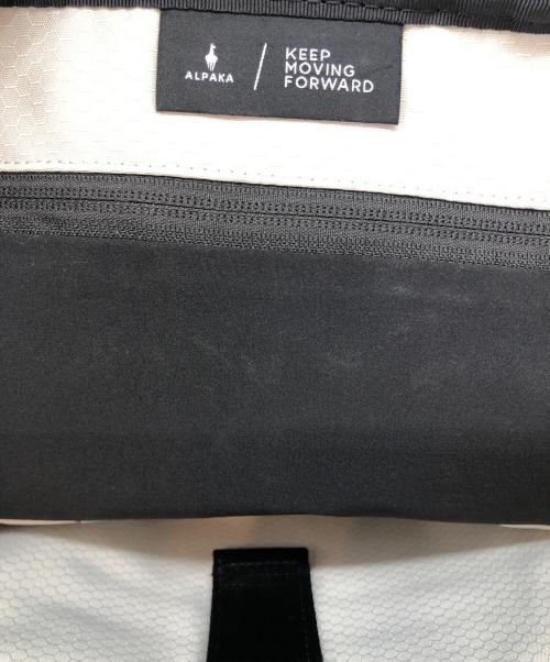 ALPAKA（アルパカ）ALPAKA (アルパカ) keep mpving forward バックパック ブラックの古着・服飾アイテム