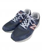 NEW BALANCEニューバランス）の古着「ローカットスニーカー」｜ネイビー