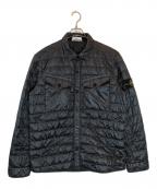 STONE ISLANDストーンアイランド）の古着「Garment Dyed DOWN SHIRT JACKET」｜グレー