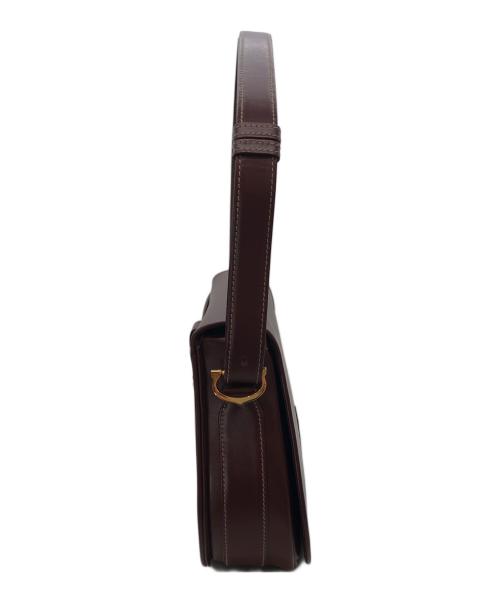 Cartier（カルティエ）Cartier (カルティエ) マストライン ショルダーバッグ ボルドーの古着・服飾アイテム
