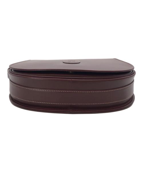 Cartier（カルティエ）Cartier (カルティエ) マストライン ショルダーバッグ ボルドーの古着・服飾アイテム
