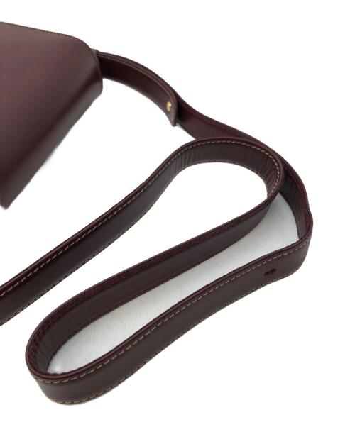Cartier（カルティエ）Cartier (カルティエ) マストライン ショルダーバッグ ボルドーの古着・服飾アイテム