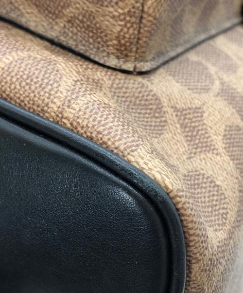 COACH（コーチ）COACH (コーチ) リュック ブラウンの古着・服飾アイテム