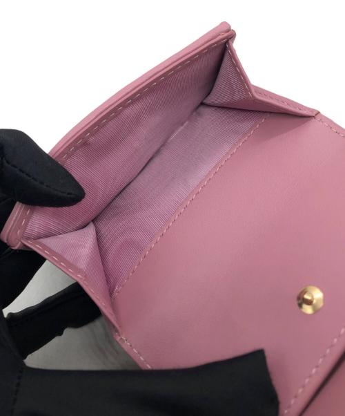 Dior（ディオール）Dior (ディオール) ロータスウォレット ピンク サイズ:下記参照の古着・服飾アイテム
