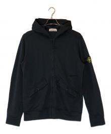 STONE ISLAND（ストーンアイランド）の古着「ワッペン付きジップパーカー」｜ブラック