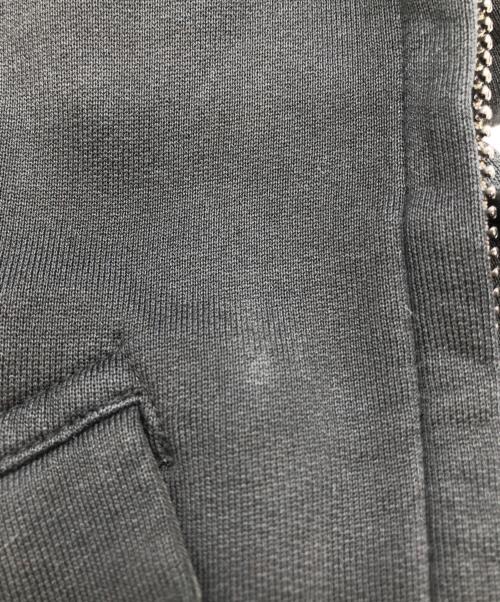 STONE ISLAND（ストーンアイランド）STONE ISLAND (ストーンアイランド) ワッペン付きジップパーカー ブラック サイズ:Lの古着・服飾アイテム