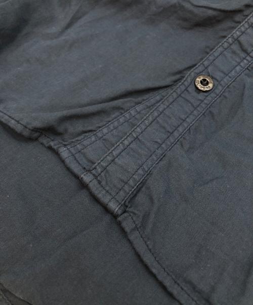 STONE ISLAND（ストーンアイランド）STONE ISLAND (ストーンアイランド) LIGHTWEIGHT COTTON HOODED OVERSHIRT ネイビー サイズ:Mの古着・服飾アイテム