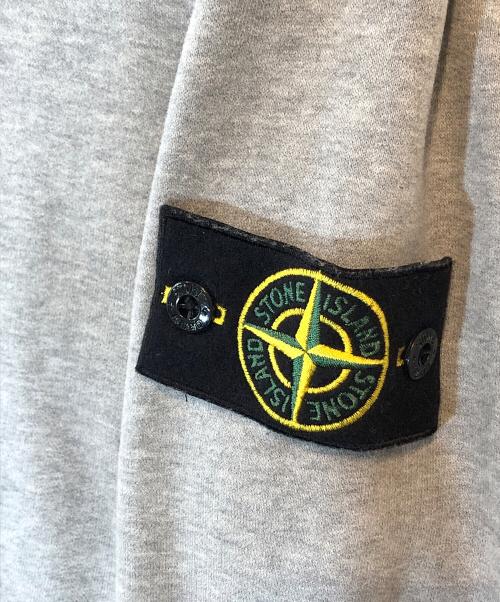 STONE ISLAND（ストーンアイランド）STONE ISLAND (ストーンアイランド) ジップパーカー グレー サイズ:Mの古着・服飾アイテム