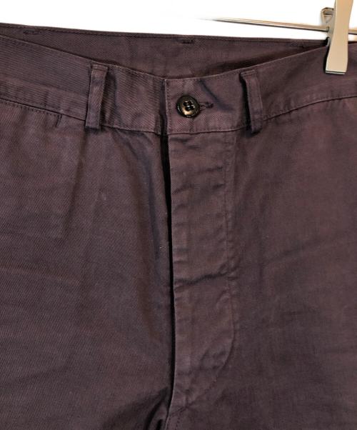 TUKI（ツキ）TUKI (ツキ) 0190 pocket trousers G/D パープル サイズ:1の古着・服飾アイテム