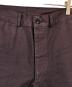 中古・古着 TUKI (ツキ) 0190 pocket trousers G/D パープル サイズ:1：12000円