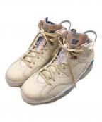 JORDAN BRANDジョーダン ブランド）の古着「AIR JORDAN 6 RETRO」｜アイボリー×ブルー