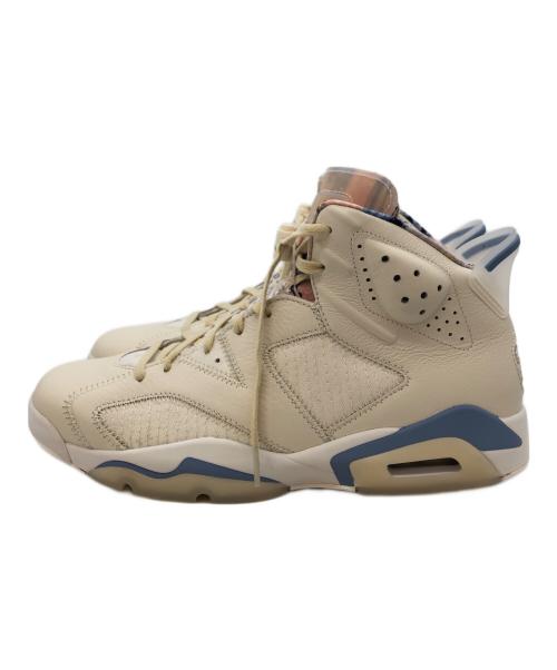 JORDAN BRAND（ジョーダン ブランド）JORDAN BRAND (ジョーダン ブランド) AIR JORDAN 6 RETRO アイボリー×ブルー サイズ:US12の古着・服飾アイテム