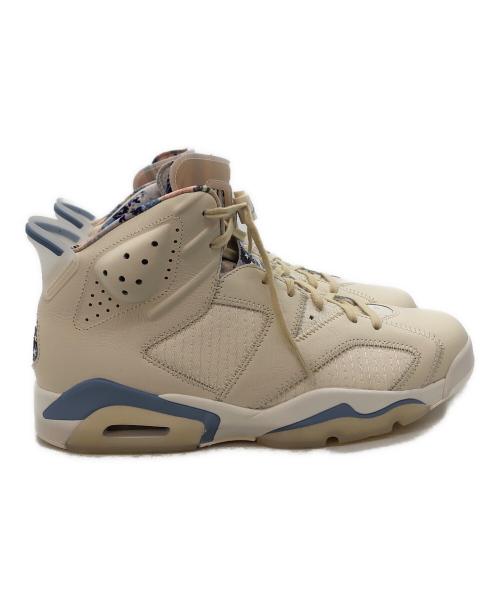 JORDAN BRAND（ジョーダン ブランド）JORDAN BRAND (ジョーダン ブランド) AIR JORDAN 6 RETRO アイボリー×ブルー サイズ:US12の古着・服飾アイテム