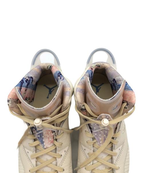 JORDAN BRAND（ジョーダン ブランド）JORDAN BRAND (ジョーダン ブランド) AIR JORDAN 6 RETRO アイボリー×ブルー サイズ:US12の古着・服飾アイテム