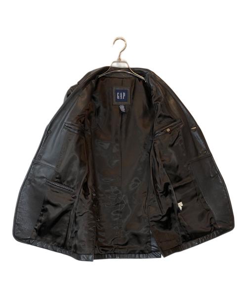 OLD GAP（オールドギャップ）OLD GAP (オールドギャップ) カウレザー3Ｂジャケット ブラウン サイズ:XSの古着・服飾アイテム