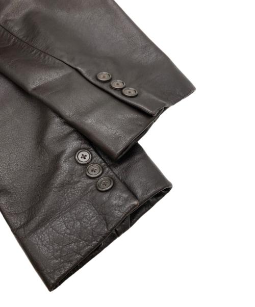 OLD GAP（オールドギャップ）OLD GAP (オールドギャップ) カウレザー3Ｂジャケット ブラウン サイズ:XSの古着・服飾アイテム