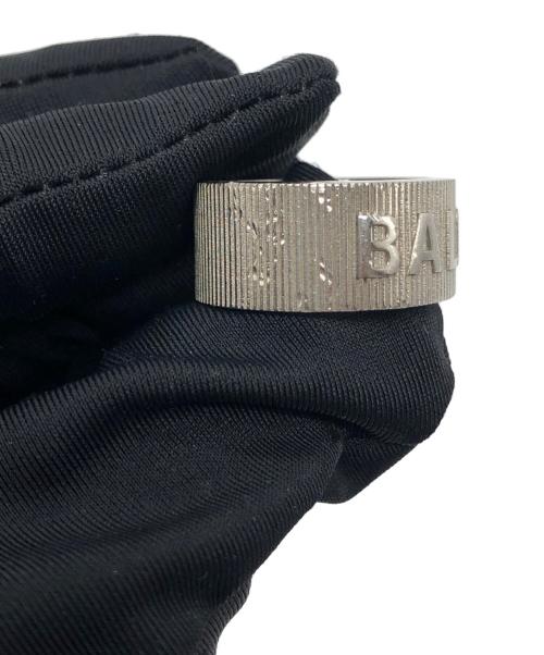 BALENCIAGA（バレンシアガ）BALENCIAGA (バレンシアガ) FORCE STRIPED RING シルバー サイズ:下記参照の古着・服飾アイテム