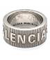 BALENCIAGA（バレンシアガ）の古着「FORCE STRIPED RING」｜シルバー