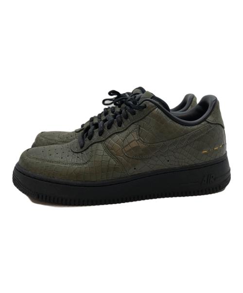NIKE（ナイキ）NIKE (ナイキ) AIR FORCE 1 '07 PRM CARGO（ナイキ エア フォース 1 '07 プレミアム） オリーブ サイズ:US9.5の古着・服飾アイテム