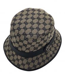 GUCCI（グッチ）の古着「バケットハット」｜ネイビー
