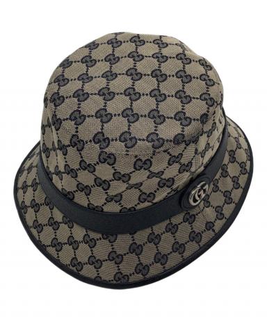 K*s様 【新品未使用】GUCCIグッチ バケットハット 中古・古着通販】GUCCI (グッチ) バケットハット ネイビー サイズ:L