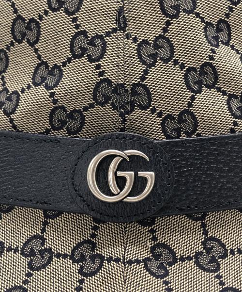 GUCCI（グッチ）GUCCI (グッチ) バケットハット ネイビー サイズ:Lの古着・服飾アイテム