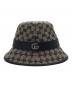 GUCCI (グッチ) バケットハット ネイビー サイズ:L：30000円