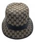 中古・古着 GUCCI (グッチ) バケットハット ネイビー サイズ:L：30000円