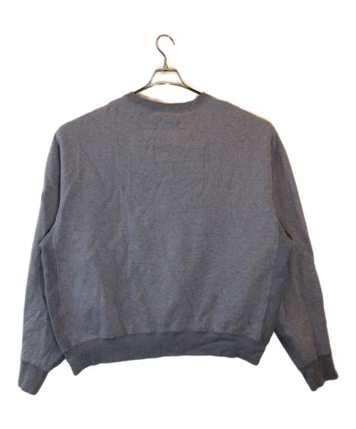 C.E（シーイー）C.E (シーイー) COLOUR SEPARATION CREW NECK グレー サイズ:XLの古着・服飾アイテム