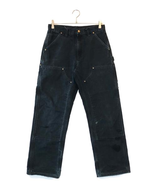 CarHartt（カーハート）CarHartt (カーハート) ダブルニーパンツ ネイビー サイズ:30×30の古着・服飾アイテム