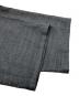 中古・古着 ANCELLM (アンセルム) BACKSATIN BELTLESS SLACKS グレー サイズ:1：18000円