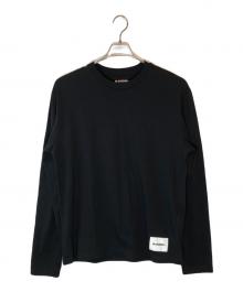 JIL SANDER（ジルサンダー）の古着「オーガニックコットンカットソー」｜ブラック