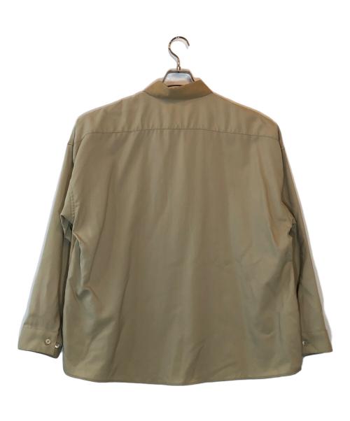 MARNI（マルニ）MARNI (マルニ) ウールトロピカルカラーブロックシャツ ベージュ サイズ:46の古着・服飾アイテム