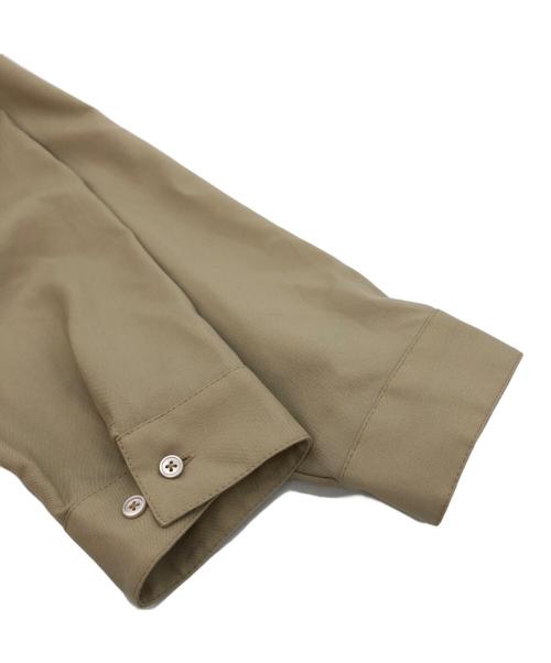MARNI（マルニ）MARNI (マルニ) ウールトロピカルカラーブロックシャツ ベージュ サイズ:46の古着・服飾アイテム