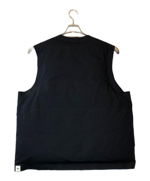JIL SANDER+（ジルサンダープラス）JIL SANDER+ (ジルサンダープラス) ダウンベスト ブラック サイズ:Mの古着・服飾アイテム