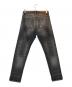 RRL (ダブルアールエル) SLIM NARROW ダメージ加工デニムパンツ ブラック サイズ:30×30：18000円
