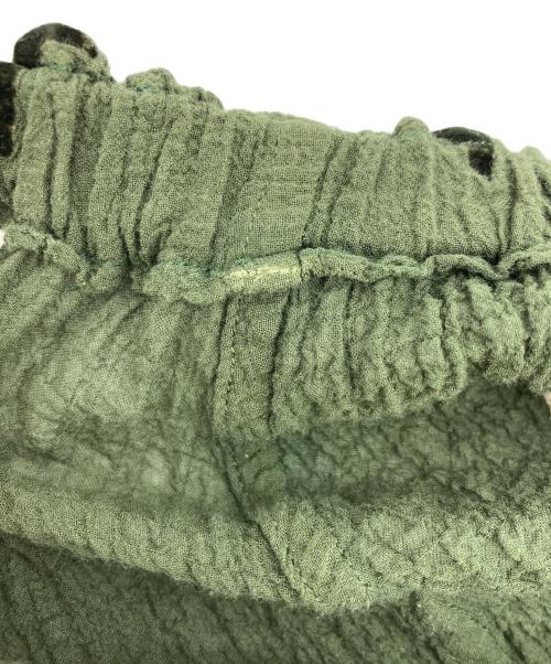 me ISSEY MIYAKE（ミーイッセイ ミヤケ）me ISSEY MIYAKE (ミーイッセイ ミヤケ) 星柄プリーツスカート グリーン サイズ:表記不明の古着・服飾アイテム
