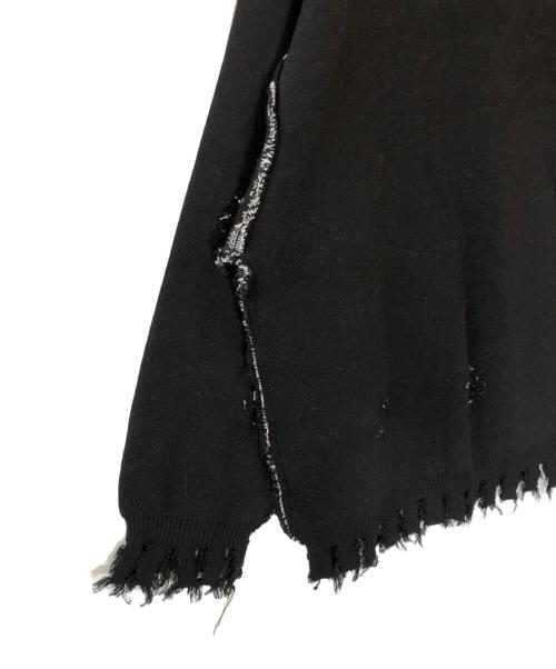 DISCOVERED（ディスカバード）DISCOVERED (ディスカバード) BONE KNIT ブラック サイズ:3の古着・服飾アイテム