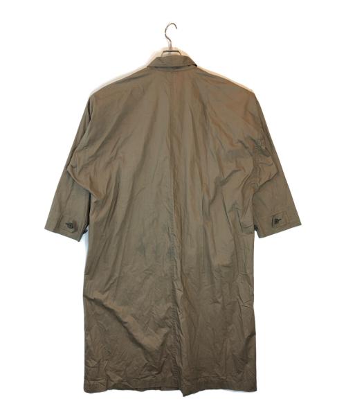 WIND COAT（ウィンドコート）WIND COAT (ウィンドコート) ステンカラーコート ブラウン サイズ:XSの古着・服飾アイテム
